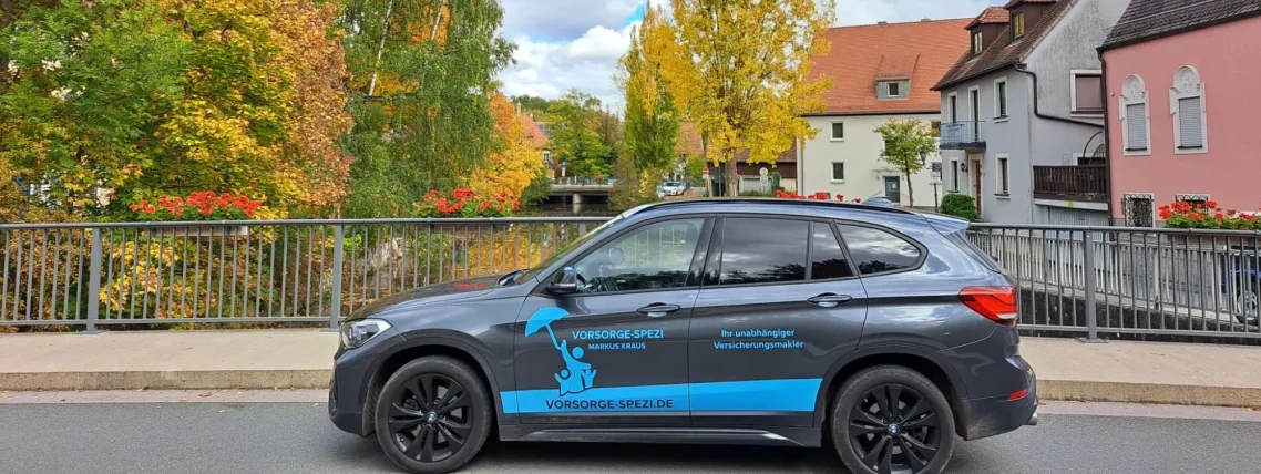 Versicherungen in Emskirchen. Der Vorsorge-Spezi Versicherungsmakler Sven Markus Kraus an der Aurach